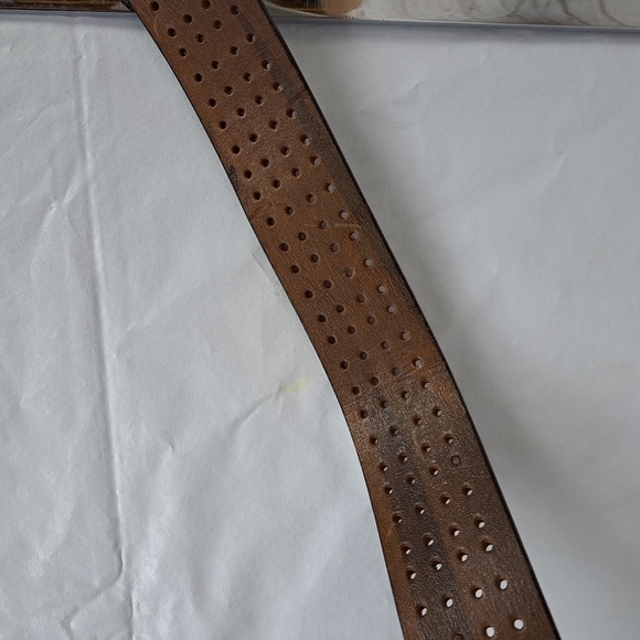 SEVEN7 Two Tone Genuine Leather Belt - Picture 9 of 12